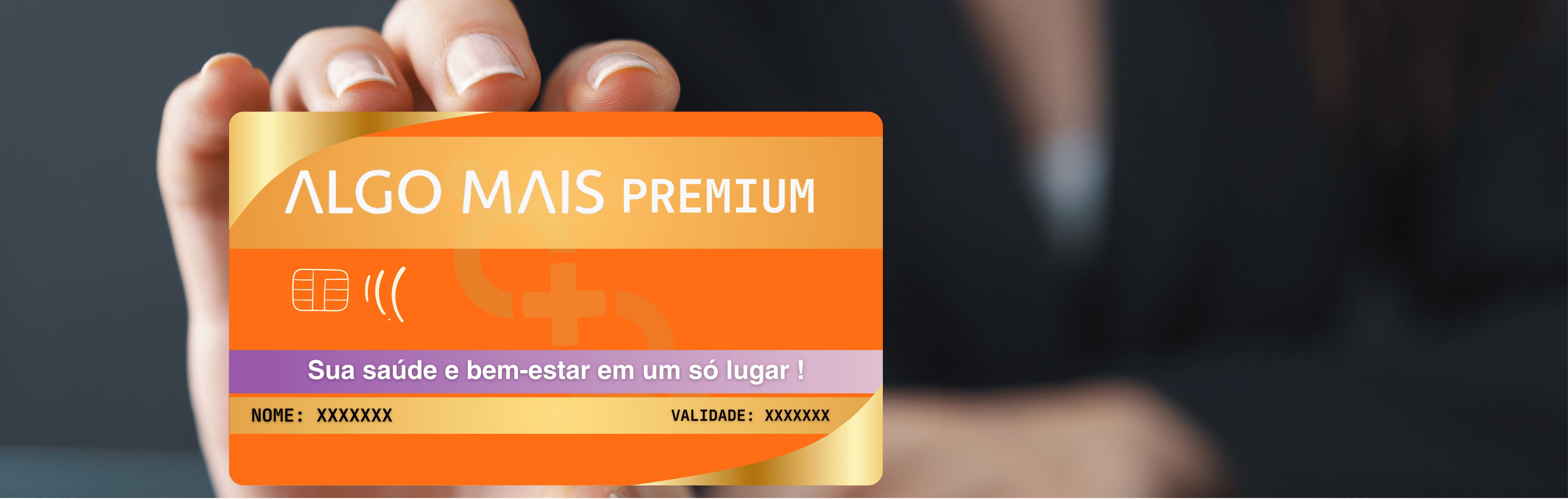 Cartão de Descontos Algo Mais Premium