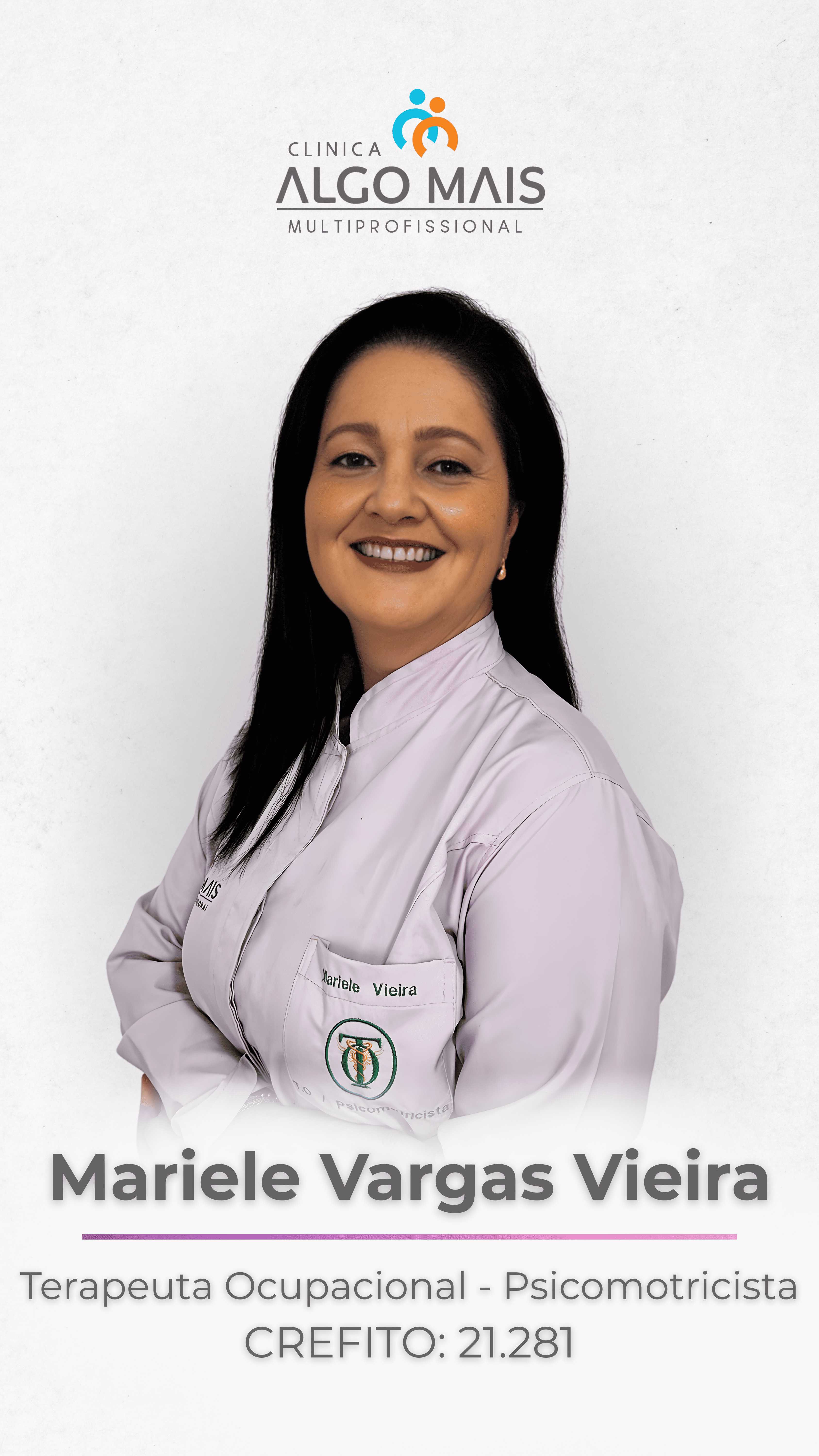 Profissional parceiro da Clínica Algo Mais