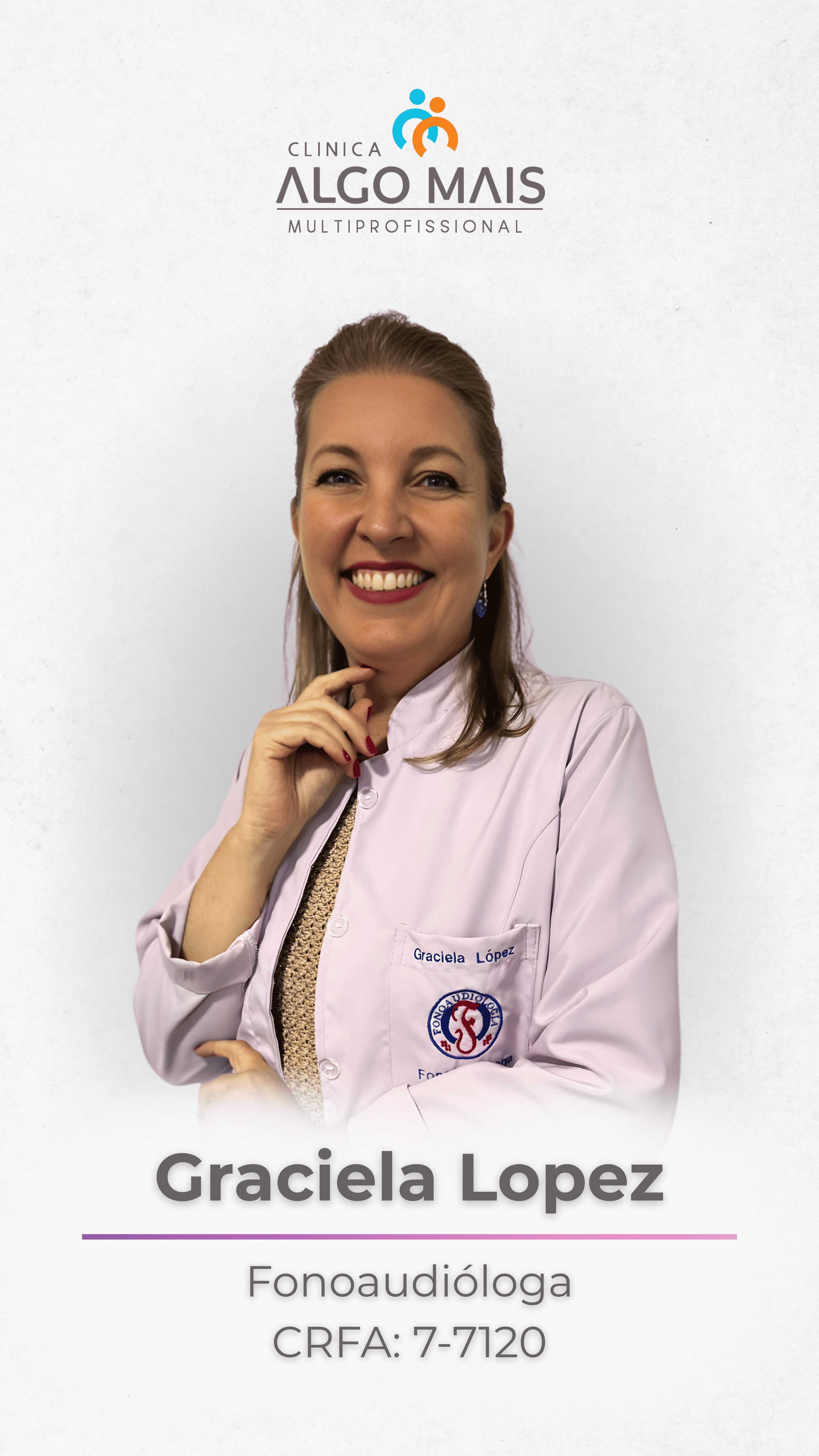 Profissional parceiro da Clínica Algo Mais
