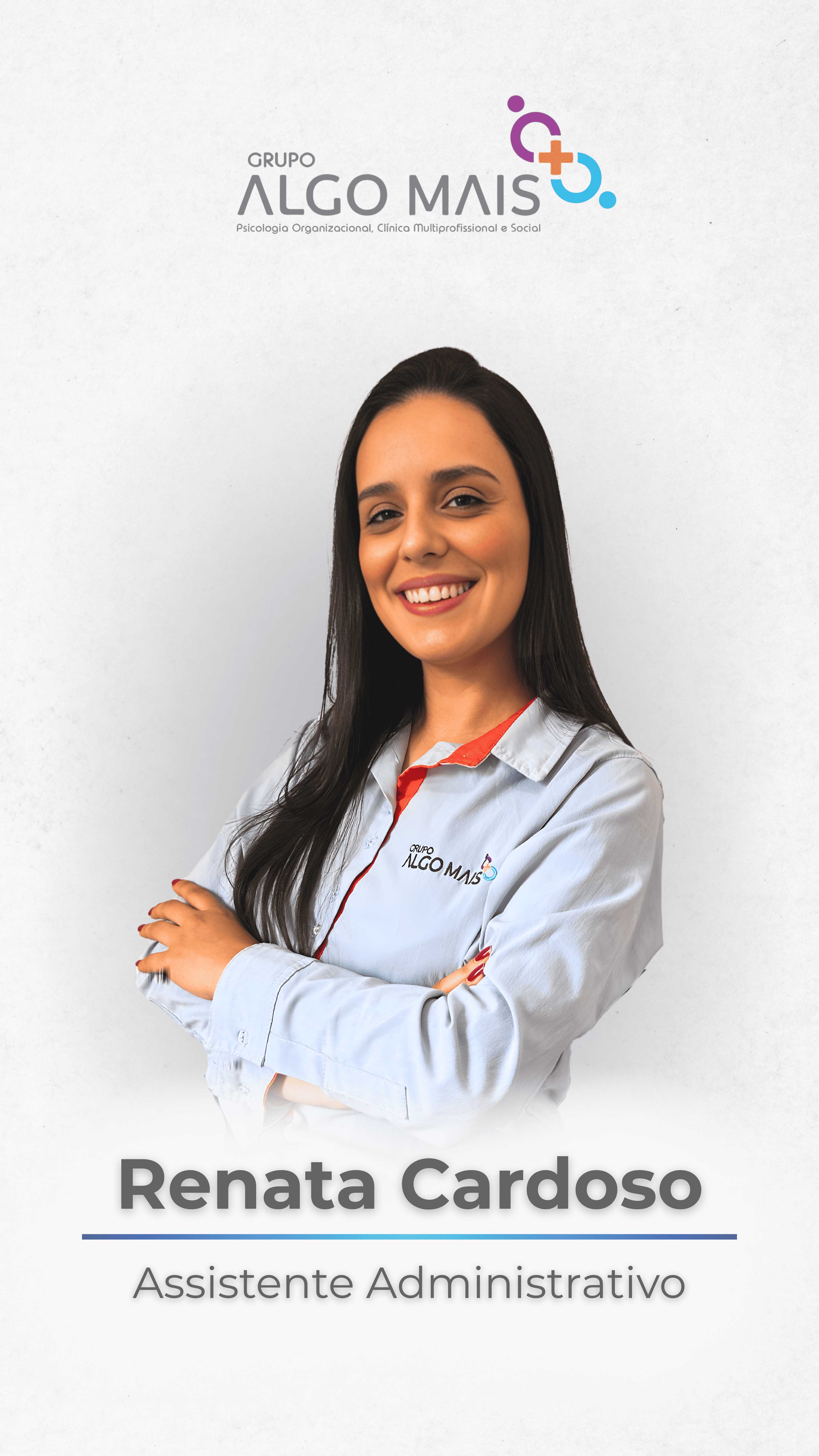 Integrante da equipe organizacional do Grupo Algo Mais — perfil 6
