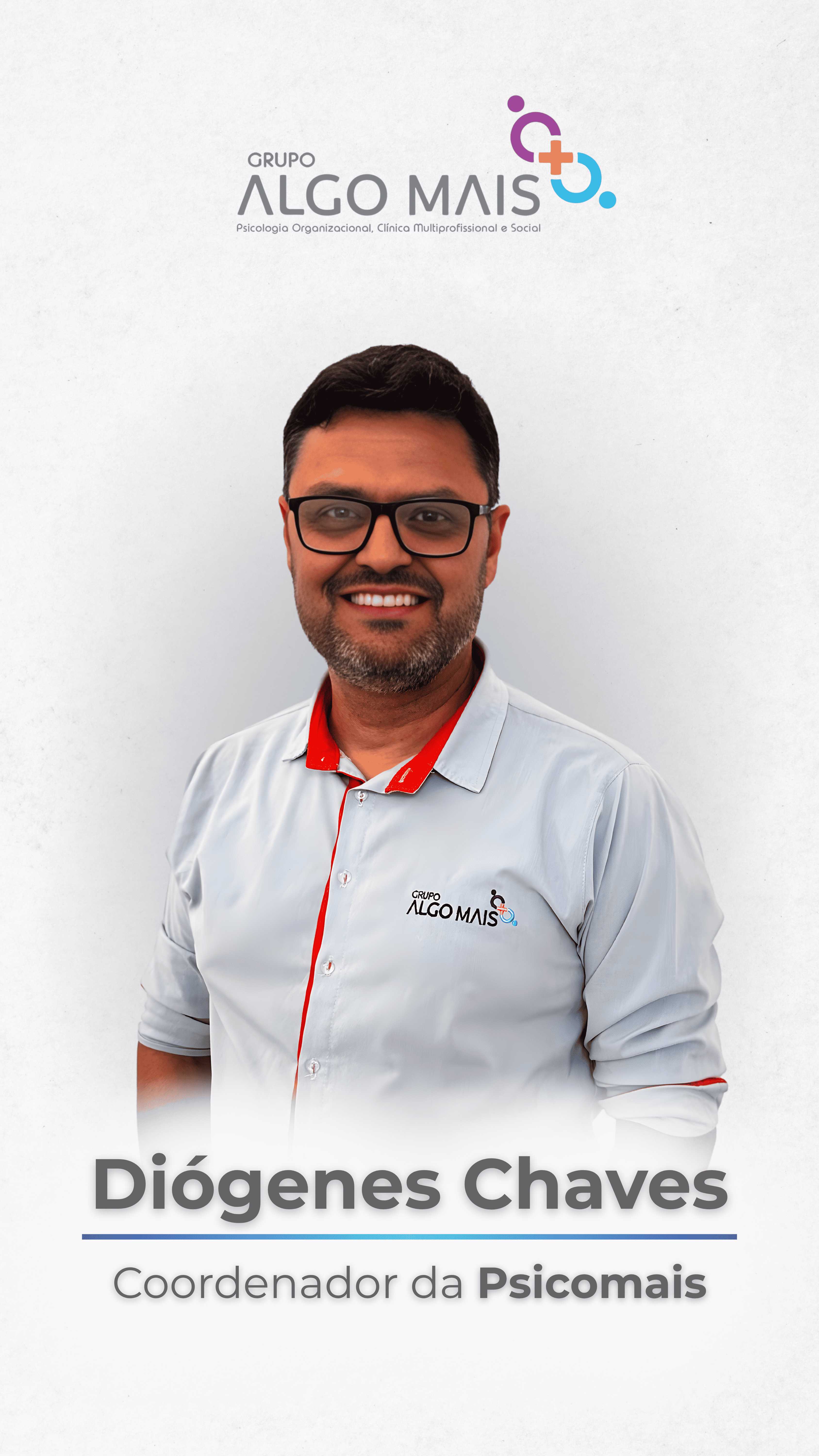 Integrante da equipe organizacional do Grupo Algo Mais — perfil 2